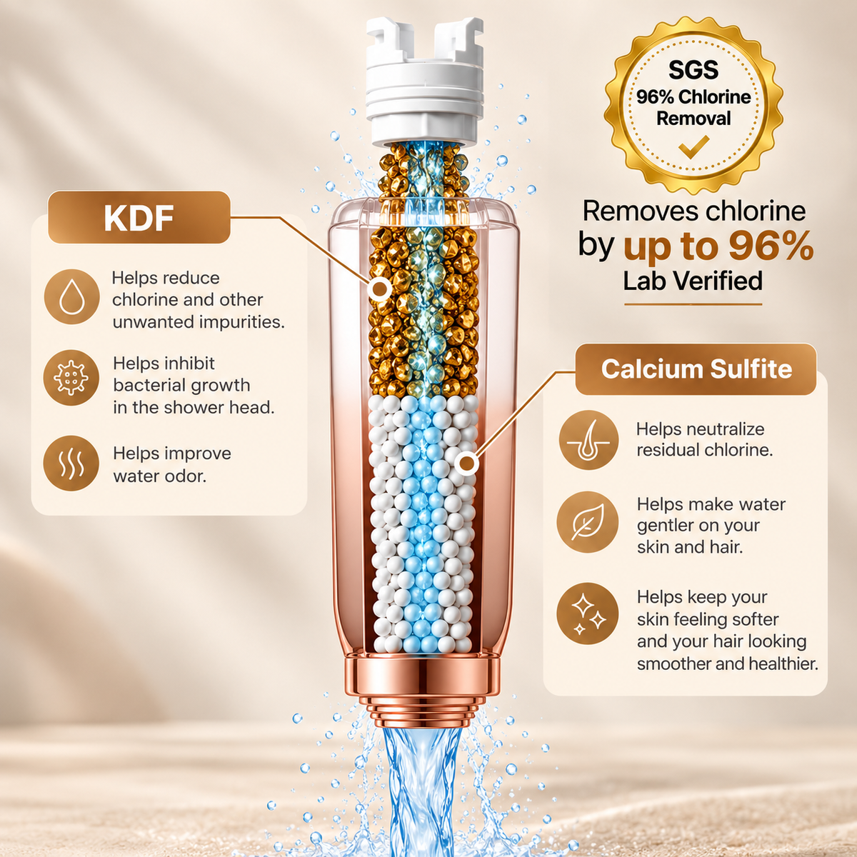 Keinzy™ Pure - Filtered Shower Head