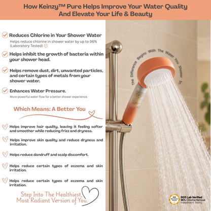 Keinzy™ Pure - Filtered Shower Head